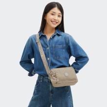 Kipling Tracollina Abanu M Zip Glorious Beige Silver - 2
