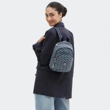 Kipling Zainetto Delia Mini Navy Sign Jacquard - 6