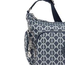 Kipling Borsa a tracolla Gabb S Navy Sign Jacquard - 4