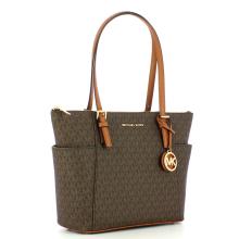 Michael Kors Borsa a spalla Jet Set logata Bronzo Acorn - 2