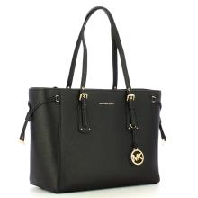 Michael Kors Borsa a spalla Voyager Medium Gold Black - 2