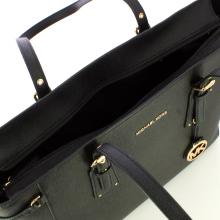 Michael Kors Borsa a spalla Voyager Medium Gold Black - 4
