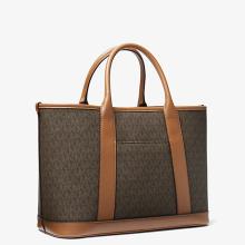 Michael Kors Borsa a mano Luisa media con logo Brn/Luggage - 3