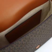 Michael Kors Tracolla Flap Lydia media Brn/Acorn - 4