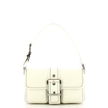 Michael Kors Borsa a spalla Colby media Optic White - 1