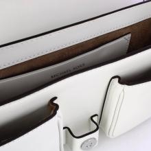 Michael Kors Borsa a spalla Colby media Optic White - 4