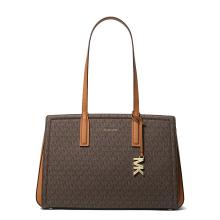 Michael Kors Borsa a spalla Laila Media Brown Acorn - 1
