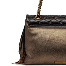 Kurt Geiger Borsa a tracolla Kensington Large Fringe Brown - 3