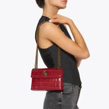 Kurt Geiger Tracollina Mini Kensington Bag Red Croc - 6