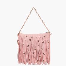 La Carrie Pochette Night Edition Fringes Pink - 3