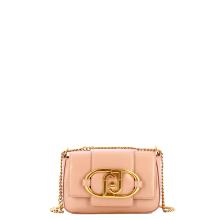 Liu Jo Borsa a tracolla Ecosostenibile con logo Soft Peach - 1
