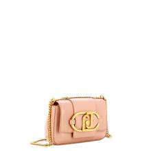 Liu Jo Borsa a tracolla Ecosostenibile con logo Soft Peach - 2