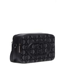 Liu Jo Camera Bag Logo Jacquard Nero - 3