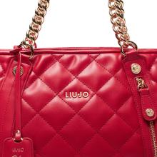 Liu Jo Borsa a mano trapuntata Rosso Pompeiano - 4