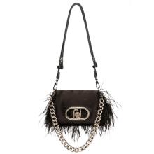 Liu Jo Sottospalla LaPuffy con piume Black - 1