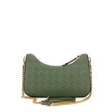 Liu Jo Borsa a spalla mezzaluna logo Dark Jade - 3