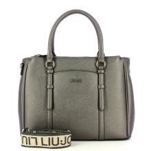 Liu Jo Borsa a mano Nevet grande Antracite Met - 4