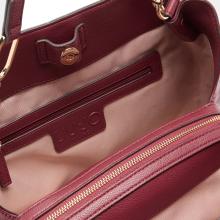 Liu Jo Borsa a spalla Monogram Red Wine - 4