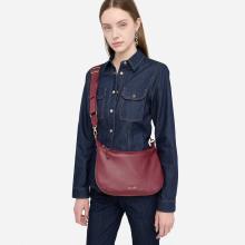 Liu Jo Hobo Bag Media Espandibile Red Wine - 6