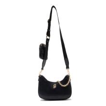 Liu Jo Borsa a tracolla con catena Black - 1