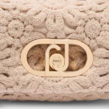 Liu Jo Sottospalla LaPuffy Piccola con ricamo Marmo - 5