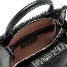 Liu Jo Borsa a mano Piccola Tweed Black - 6