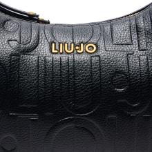 Liu Jo Tracollina hobo piccola con logo Black - 4