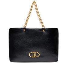Liu Jo Tote bag LaPuffy grande con catena Black - 1