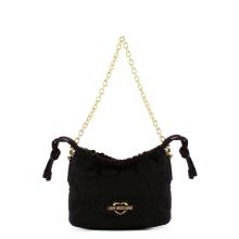 Love Moschino Borsa a mano Eco-Friendly Puffy Heart Nero - 1