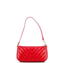 Love Moschino Sottospalla Quilted Obliquo Rosso - 3