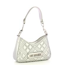 Love Moschino Sottospalla Quilted Silver - 2