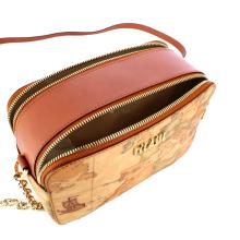 Alviero Martini 1a Classe Camera Bag Geo Classic Doppia Zip Naturale - 4