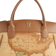 Alviero Martini 1a Classe Borsa a mano Heritage Geo Tabacco - 5