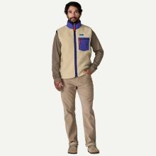 Patagonia Gilet in pile Classic Retro-X® Fleece Vest Dark Natural - 4