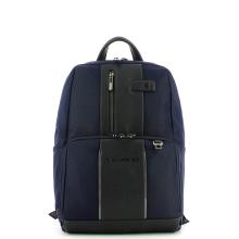 Piquadro Zaino Porta PC Brief 2 14.0 in tessuto riciclato con Luce LED - 1