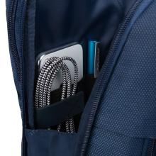 Piquadro Zaino Fast-Check espandibile Trakai RIFD in tessuto riciclato 15.6 - 5