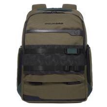 Piquadro Zaino Porta PC FX 15.6 in tessuto riciclato - 1