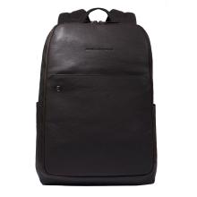 Piquadro Zaino Porta PC Black Square 15.6" Testa Di Moro - 1