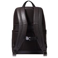Piquadro Zaino Porta PC Black Square 15.6" Testa Di Moro - 3