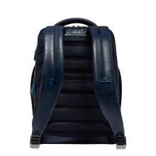 Piquadro Zaino Porta PC Blue Square 14" Blu2 - 3