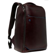Piquadro Zaino Porta PC Blue Square 15.6" Mogano - 2