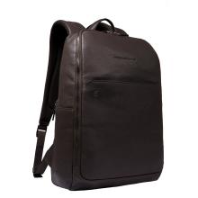 Piquadro Zaino Porta PC Black Square 14" Testa Di Moro - 2