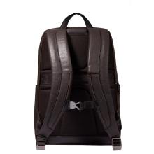 Piquadro Zaino Porta PC Black Square 14" Testa Di Moro - 3
