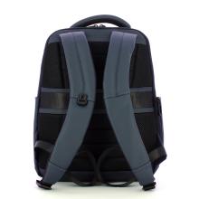Piquadro Zaino Gommato Porta PC 14" Blu - 3