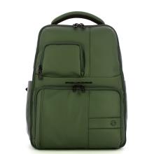 Piquadro Zaino Gommato Porta PC 14" Verde - 1