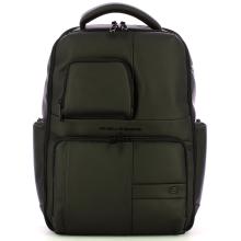 Piquadro Zaino Gommato Porta PC 15.6" Nero - 1