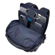 Piquadro Zaino Cronus Porta PC 14" Blu - 5