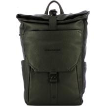 Piquadro Zaino Than Roll-Top Porta PC 15.6" Nero - 1