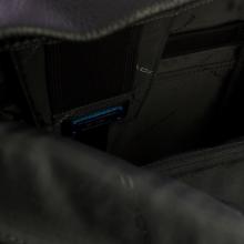 Piquadro Zaino Than Roll-Top Porta PC 15.6" Nero - 4