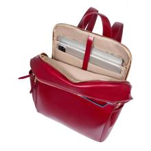 Piquadro Zainetto Blue Square Porta PC 14" Rosso - 7